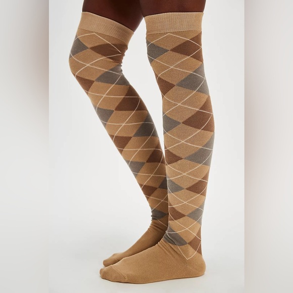 NWT Free People Prep School Knee High Socks - Picture 2 of 11